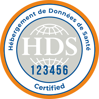 Données hébergées sur un serveur certifié HDS